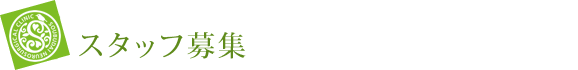 スタッフ募集・求人